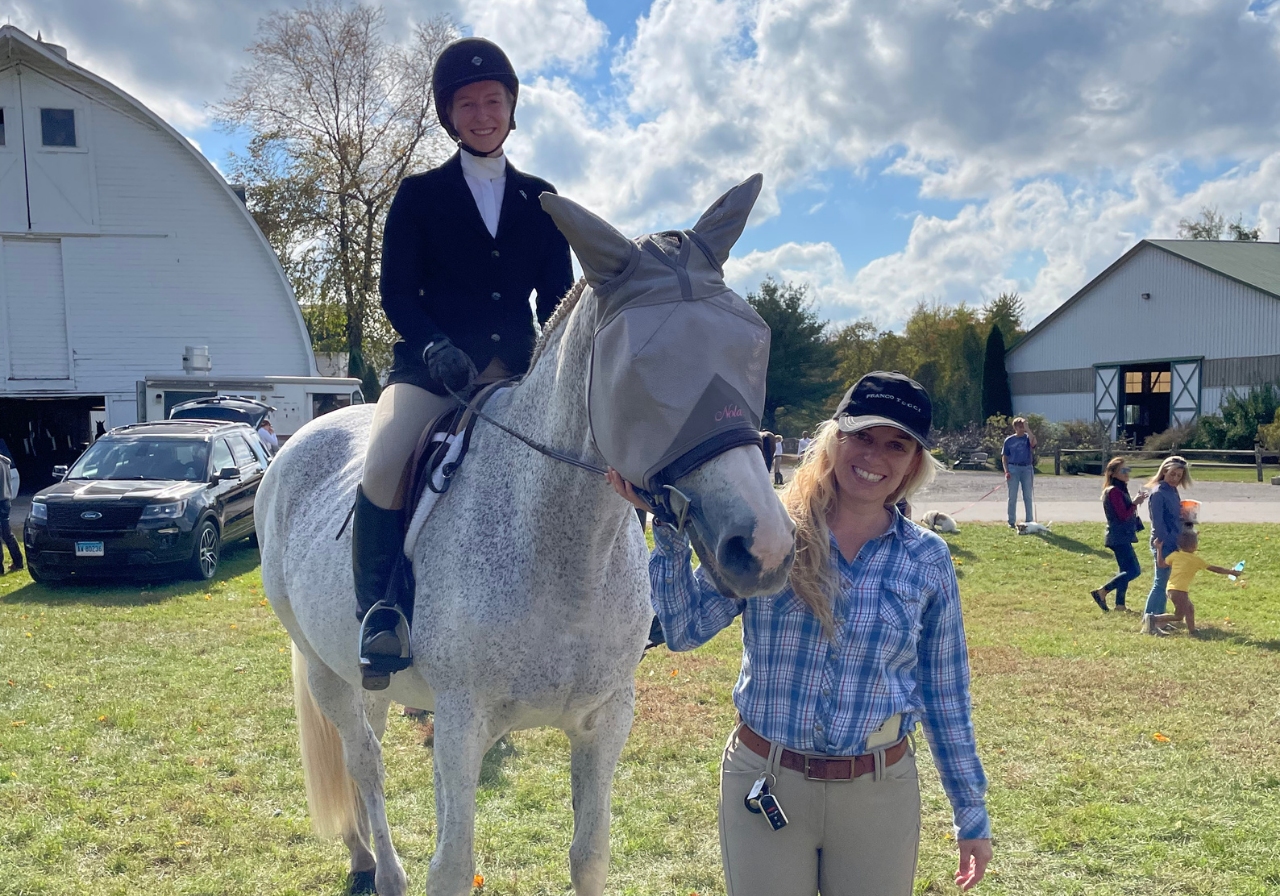 Adult Amateur women at horse show in CT